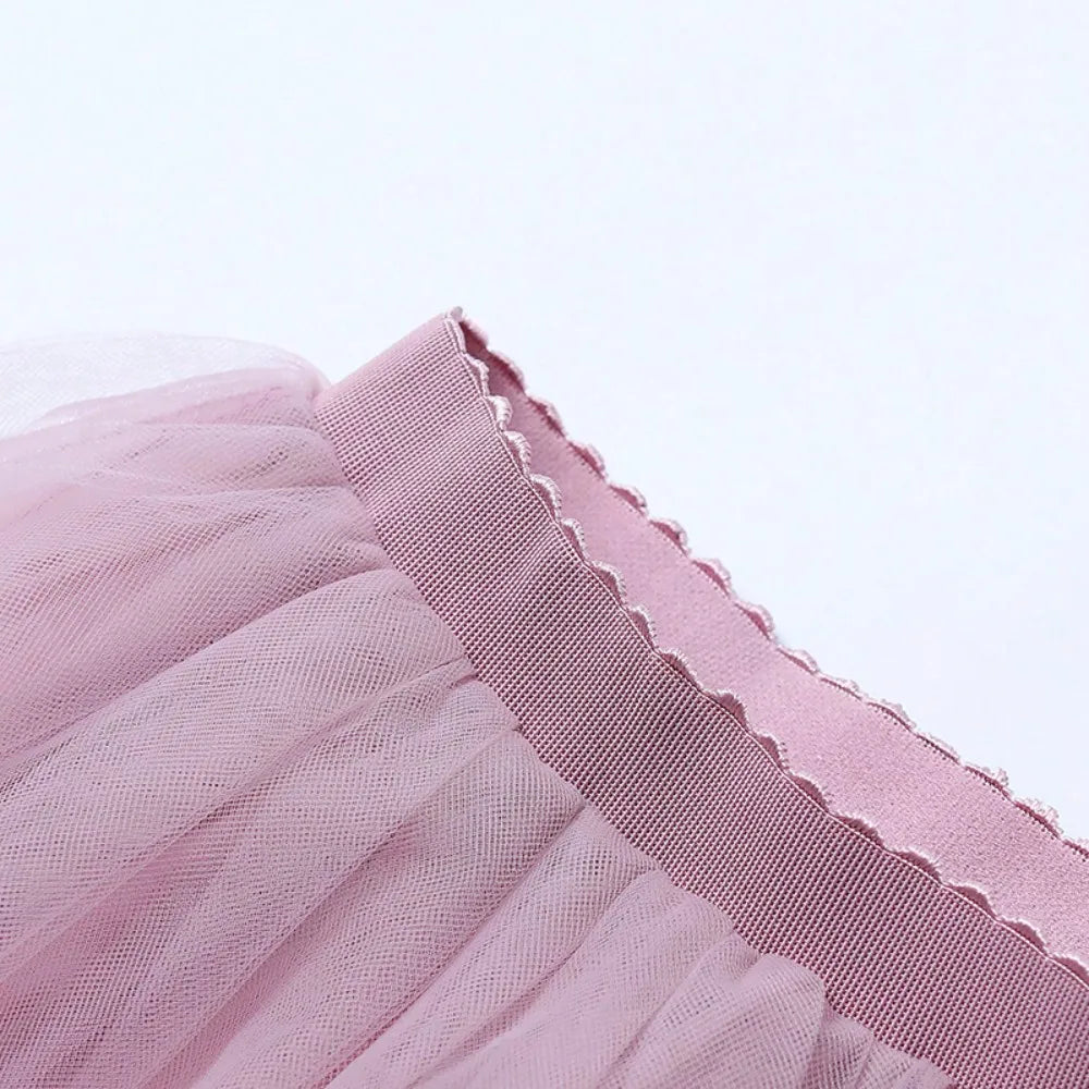 Jupe en Tulle Mauve - Cocktail et Réception