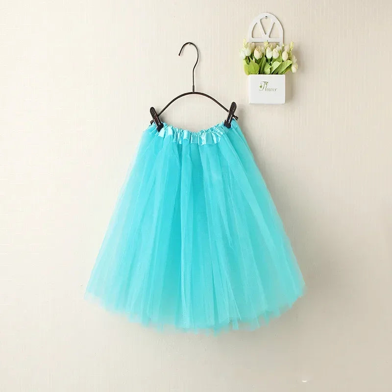 Jupe en Tulle Bleu Azur – Mini Tutu de Ballet et Gala