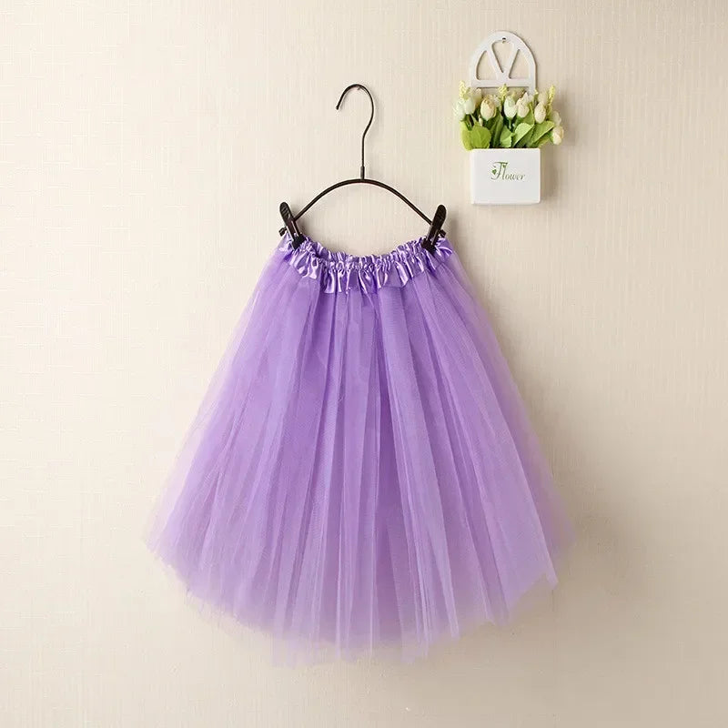 Jupe en Tulle Mauve Clair – Mini Tutu Romantique et Léger