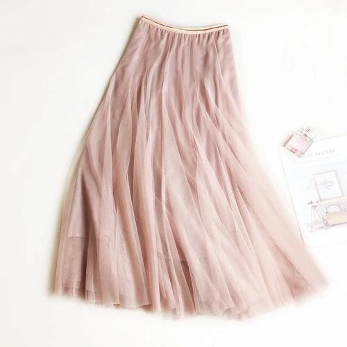 Mini Jupe en Tulle Vieux Rose – Tenue Romantique et Coquette