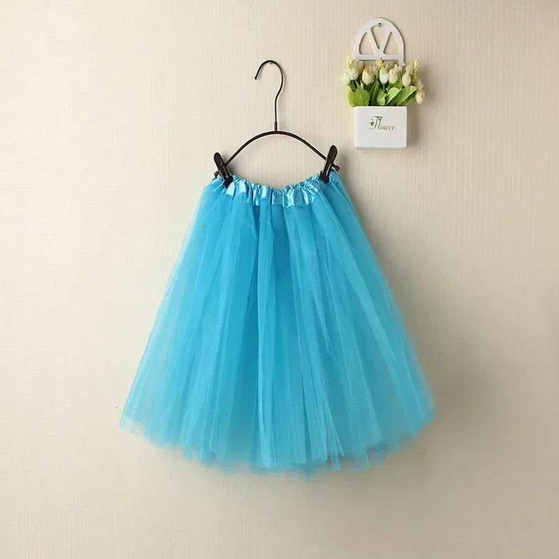 Jupe en Tulle Bleu Turquoise – Mini Tutu de Danse et Spectacle