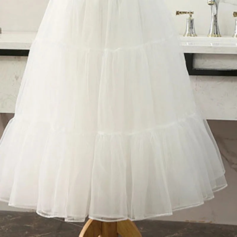 Jupon en Tulle Ivoire Volumineux – Style Vintage et Mariage