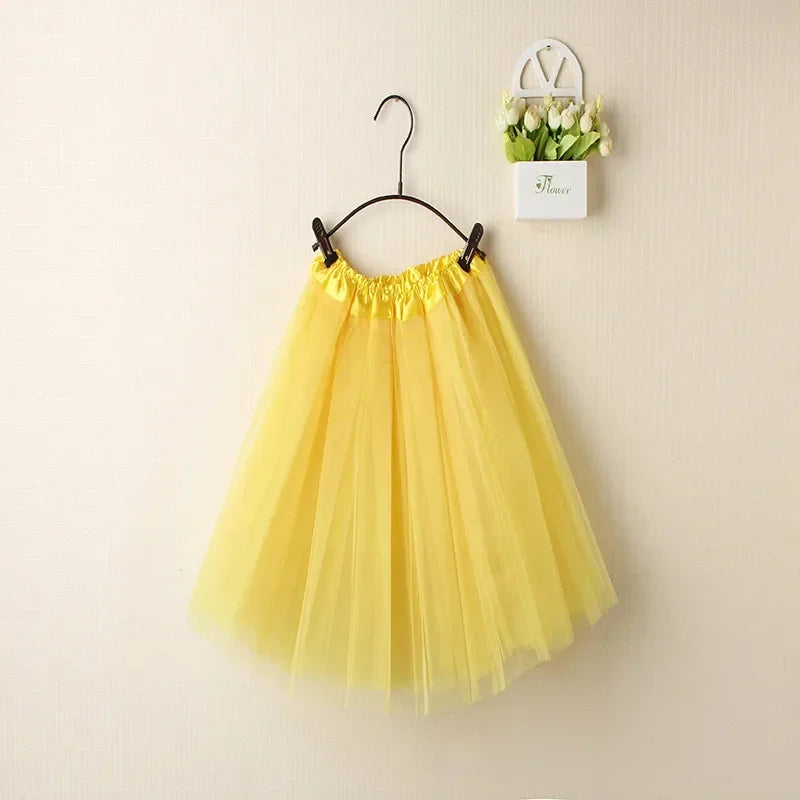 Jupe en Tulle Jaune Citron – Mini Tutu Lumineux et Fun