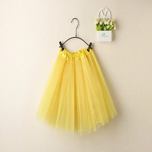 Jupe en Tulle Jaune Citron – Mini Tutu Lumineux et Fun