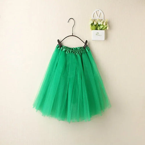 Jupe en Tulle Vert Prairie – Mini Tutu de Fête et Célébration