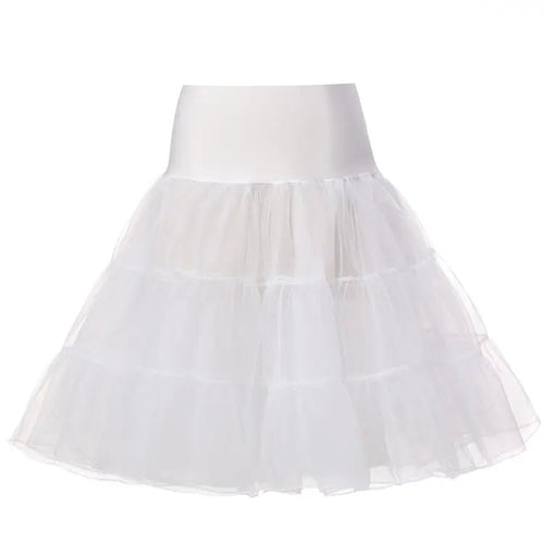 Jupon en Tulle Blanc Mariage - Jupon de Mariée Court